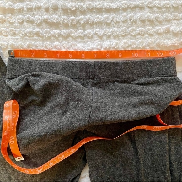 Eddie Bauer Women’s Charcoal Dark Grey Heavyweight Cotton Stretch Leggings SZ S - Picture 4 of 5